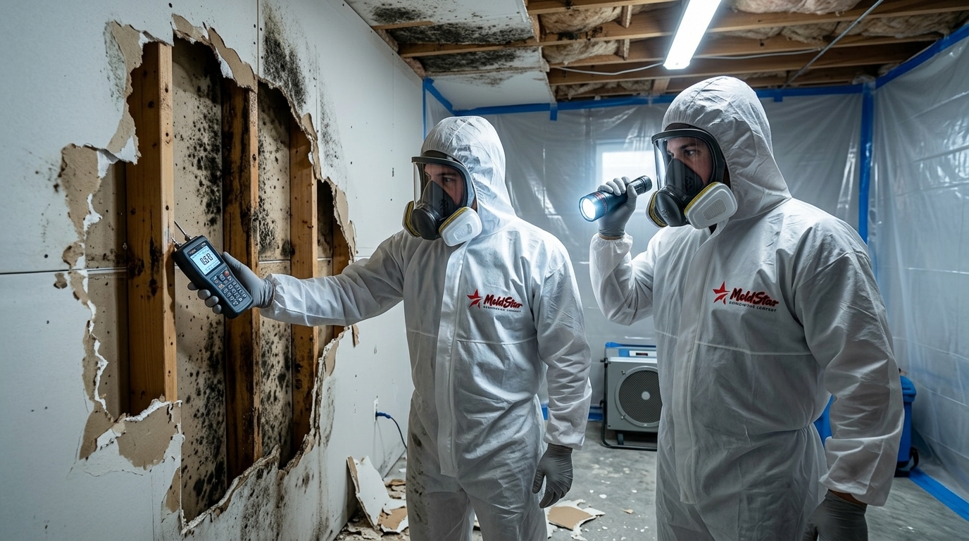 Remediation technicians inspecti…